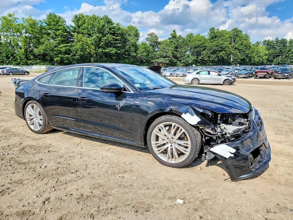 2019 Audi A7 VIN WAUV2AF21KN094021 COPART salvage auction — FRONT END, Ma - Cert Of Title-Salvage, sold $16,100 on 2026-09-03 (photo 4)