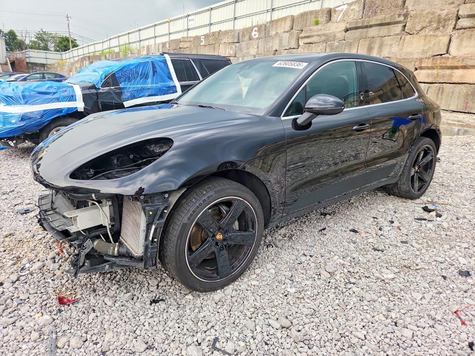 2020 Porsche Macan VIN WP1AB2A55LLB36467 COPART salvage auction — FRONT END, KY - CERT OF TITLE-SALVAGE, sold $8,000 on 2026-08-28 (photo 1)