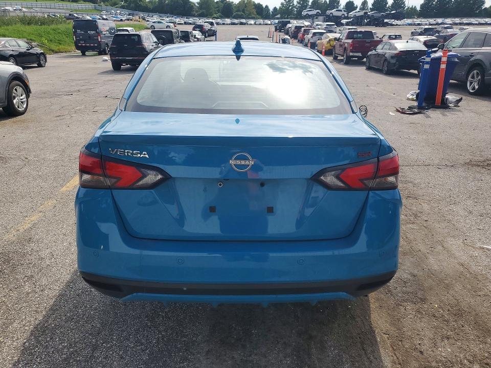 2025 Nissan Versa VIN 3N1CN8FV6SL836176 COPART salvage auction — FRONT END, MI - CERTIFICATE OF TITLE, sold $10,600 on 2026-08-22 (photo 6)