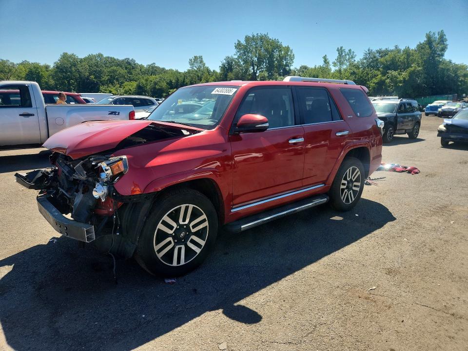 2014 Toyota 4runner VIN JTEBU5JR7E5160535 COPART salvage auction — FRONT END, Ct - Cert Of Title-Salvage, sold $9,500 on 2026-08-21 (photo 1)