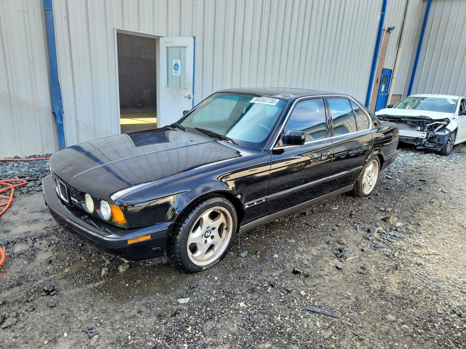 1991 BMW M5 VIN WBSHD9316MBK05650 — COPART salvage auction photo