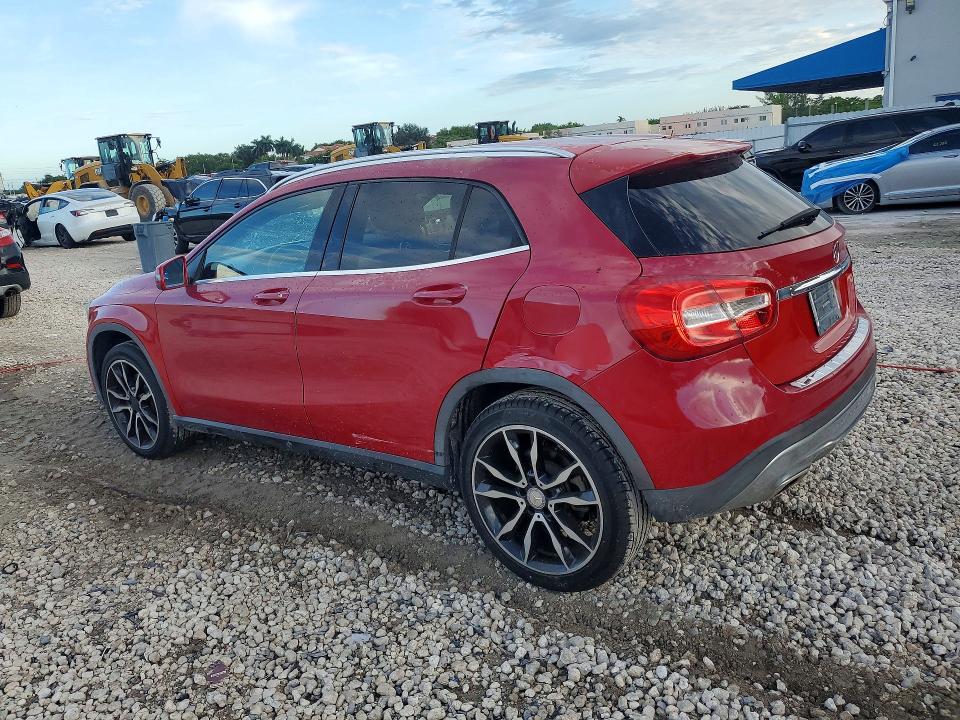 2015 Mercedes-benz Gla-klasse VIN WDCTG4GB2FJ065873 COPART salvage auction — MINOR DENT/SCRATCHES, Fl - Cert Of Title Slvg Rebuildable, sold $3,100 on 2026-08-18 (photo 2)