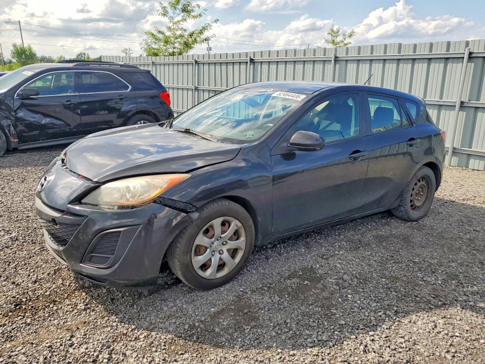2013 Mazda 3 VIN JM1BL1KF1D1729342 COPART salvage auction — FRONT END, Qc - Gravement Accidente, sold $150 on 2026-09-01 (photo 1)