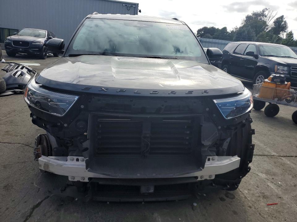 2023 Ford Explorer VIN 1FMSK7DH0PGA36585 COPART salvage auction — FRONT END, Ca - Salvage Certificate, sold $7,600 on 2026-10-09 (photo 5)