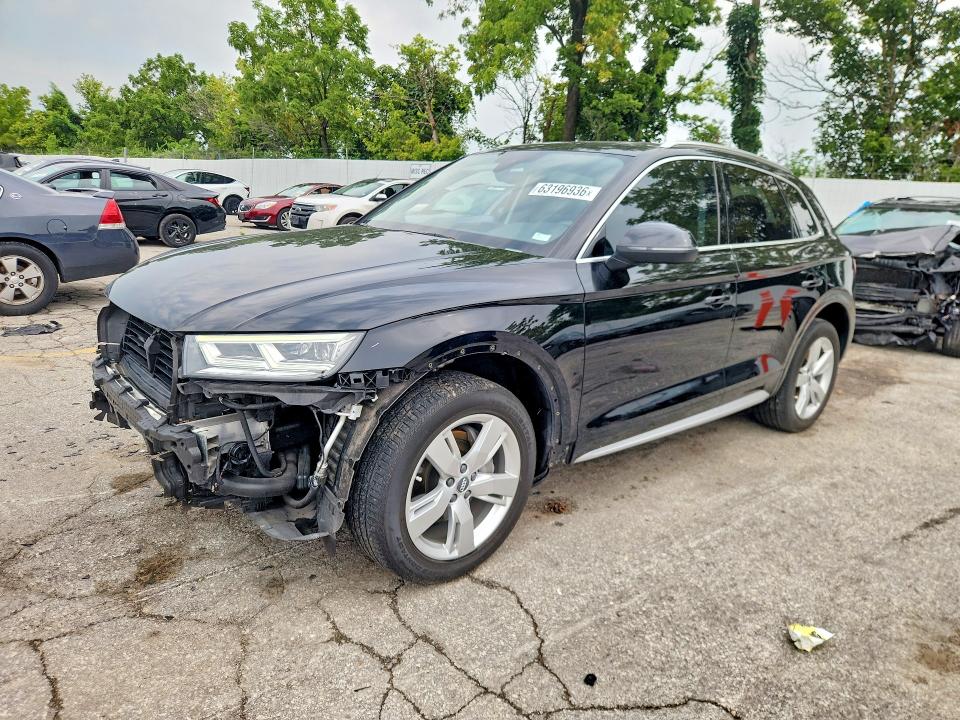 2018 Audi Q5 VIN WA1BNAFY0J2226410 — COPART salvage auction photo