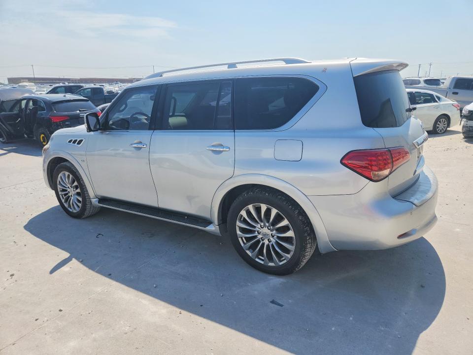 2015 Infiniti Qx80 VIN JN8AZ2NF9F9574110 COPART salvage auction — MINOR DENT/SCRATCHES, Tx - Certificate Of Title, sold $1,300 on 2026-08-23 (photo 2)