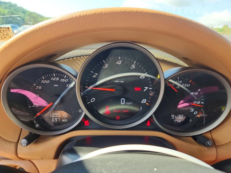 2011 Porsche Boxster VIN WP0CA2A80BS710601 COPART salvage auction — FRONT END, PA - RECONSTRUCTED CLEAN, sold $5,700 on 2026-08-18 (photo 9)