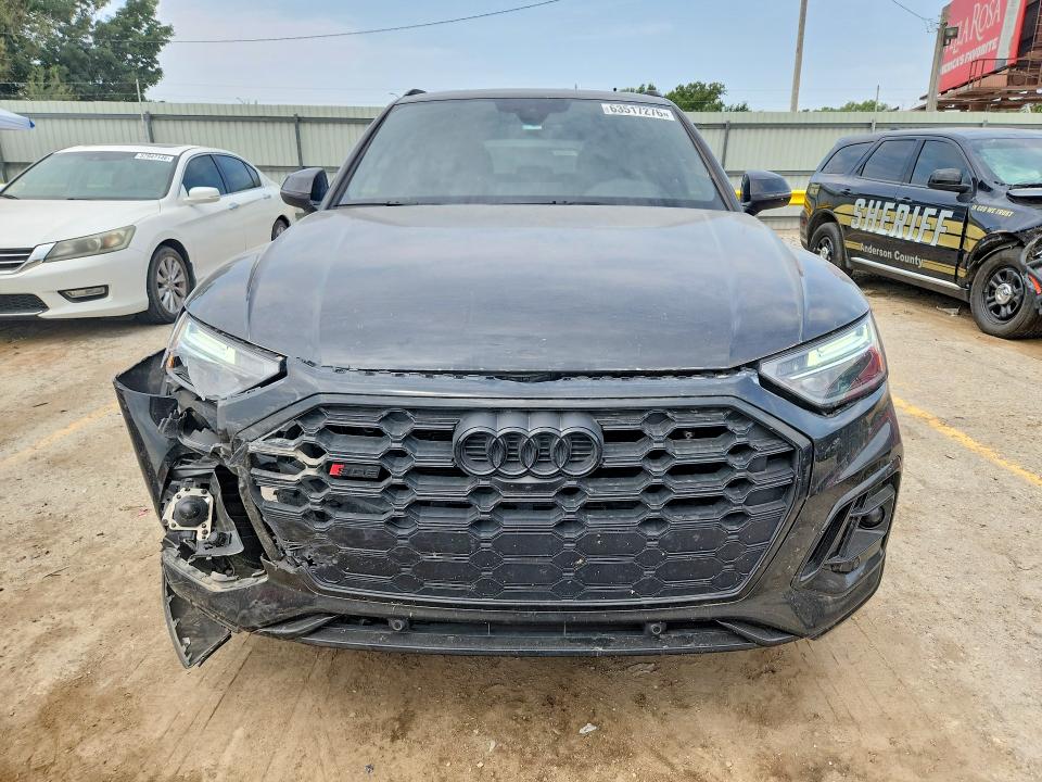 2025 Audi Sq5 VIN WA1B4AFY1S2037804 COPART salvage auction — FRONT END, Ks - Cert Of Title-Salvage, sold $22,300 on 2026-09-21 (photo 5)