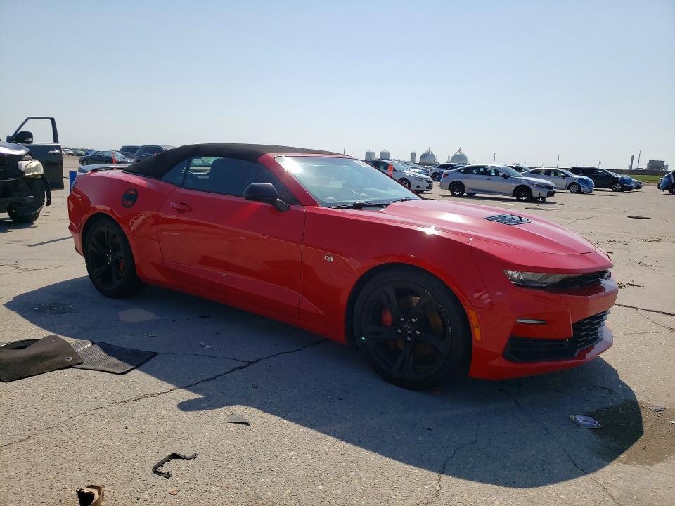2020 Chevrolet Camaro VIN 1G1FF3D77L0147222 COPART salvage auction — WATER/FLOOD, LA - CERT OF TITLE-SALVAGE FLOOD, sold $9,300 on 2026-09-23 (photo 4)