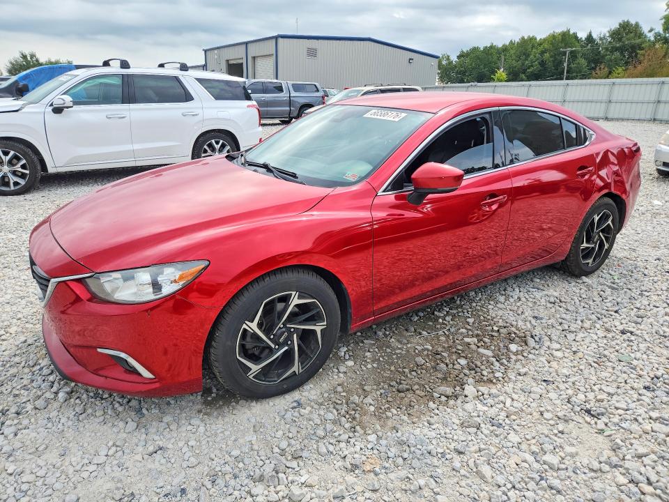 2017 Mazda 6 VIN JM1GL1V50H1131631 COPART salvage auction — SIDE, MI - CERTIFICATE OF TITLE, sold $4,200 on 2026-09-17 (photo 1)