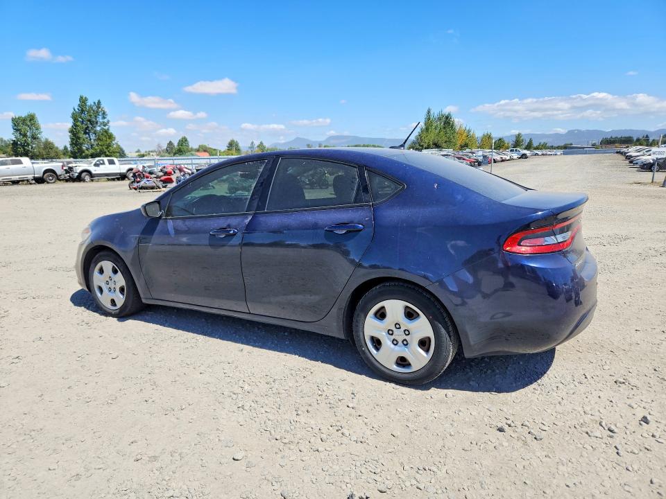 2013 Dodge Dart VIN 1C3CDFAHXDD306098 COPART salvage auction — MINOR DENT/SCRATCHES, OR - CERTIFICATE OF TITLE, sold $1,260 on 2026-09-02 (photo 2)