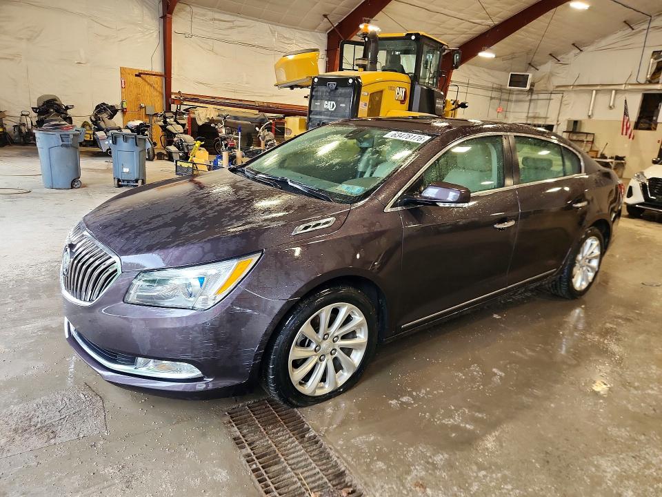 2015 Buick Lacrosse VIN 1G4GB5G37FF244722 COPART salvage auction — FRONT END, Pa - Certificate Of Salvage, sold $1,450 on 2026-08-31 (photo 1)