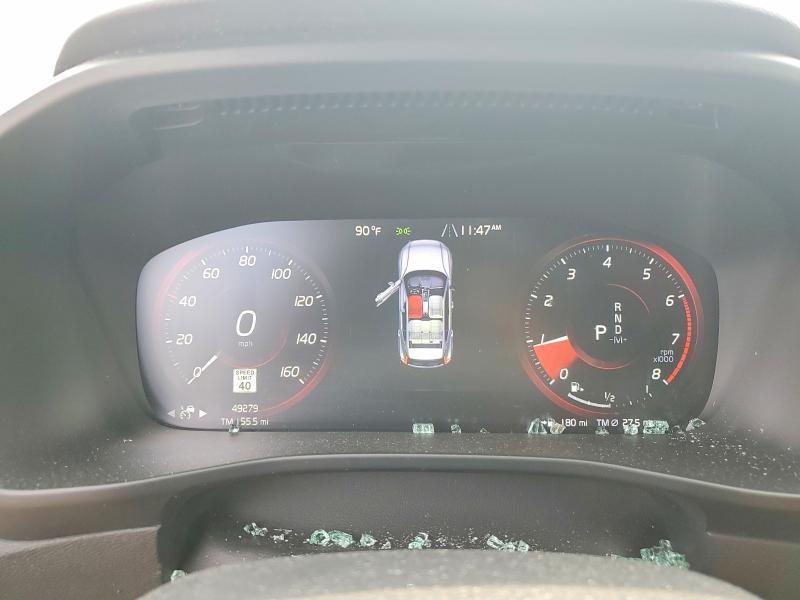 2022 Volvo Xc40 VIN YV4AC2HM5N2643029 COPART salvage auction — SIDE, Md - Cert Of Salvage > 75% Damage, sold $8,000 on 2026-09-24 (photo 9)