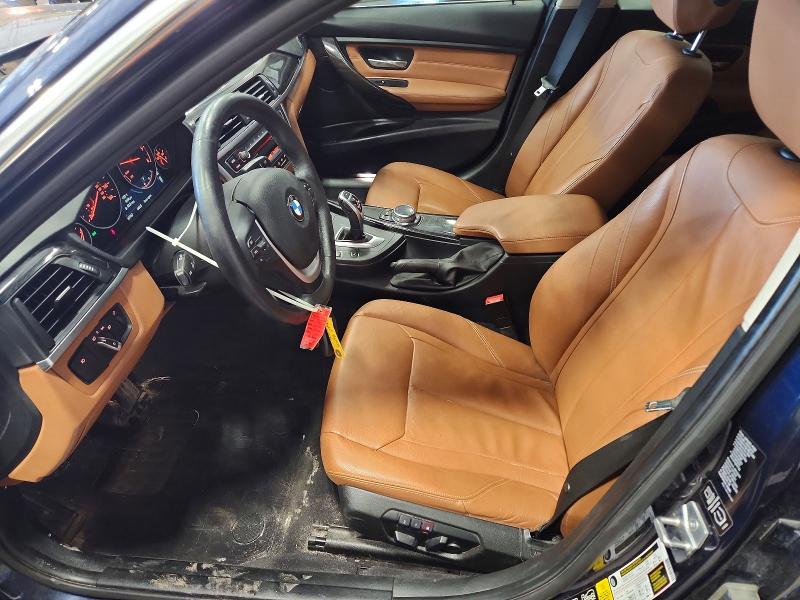 2014 BMW 3er VIN WBA3K5C52EKT33577 COPART salvage auction — FRONT END, Wi - Certificate Of Title, sold $11,700 on 2026-08-31 (photo 7)