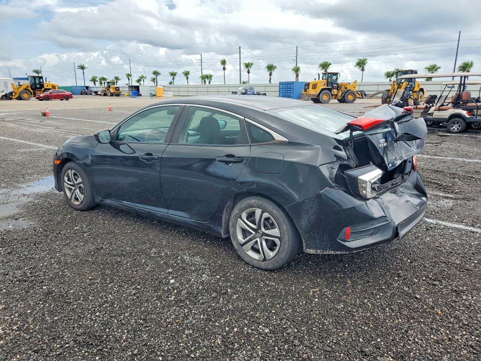2016 Honda Civic VIN 19XFC2F5XGE204578 COPART salvage auction — REAR END, Fl - Cert Of Title Slvg Rebuildable, sold $3,600 on 2026-08-29 (photo 2)