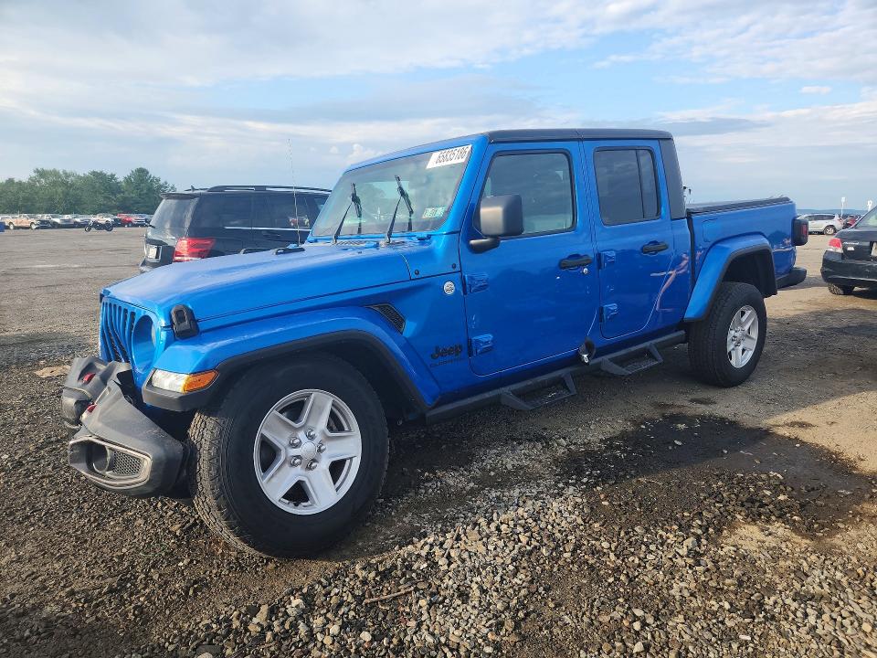 2021 Jeep Gladiator VIN 1C6HJTAG3ML508648 — COPART salvage auction photo