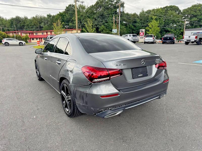 2021 Mercedes-benz A-klasse VIN W1K3G4FB0MJ312642 COPART salvage auction — MINOR DENT/SCRATCHES, Ny - Certificate Of Title, sold $12,200 on 2026-08-31 (photo 2)