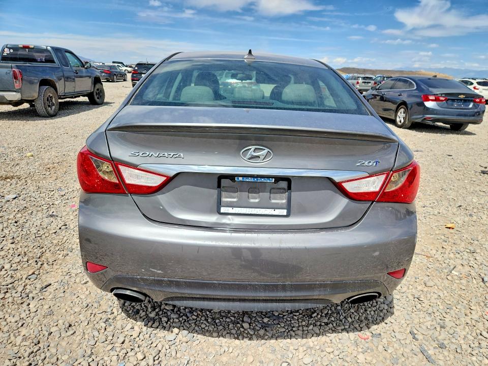 2014 Hyundai Sonata VIN 5NPEC4AB0EH930043 COPART salvage auction — MECHANICAL, Ut - Certificate Of Title, sold $950 on 2026-09-02 (photo 6)