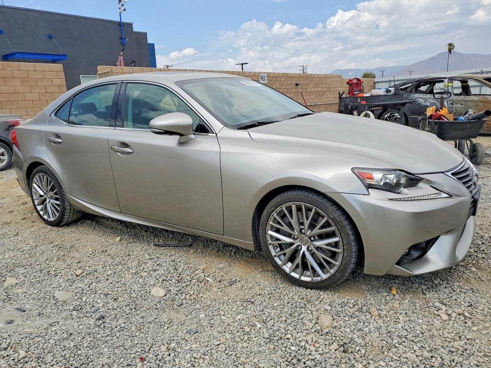 2016 Lexus Is VIN JTHBA1D2XG5028620 COPART salvage auction — FRONT END, Ca - Salvage Certificate, sold $6,900 on 2026-08-26 (photo 4)