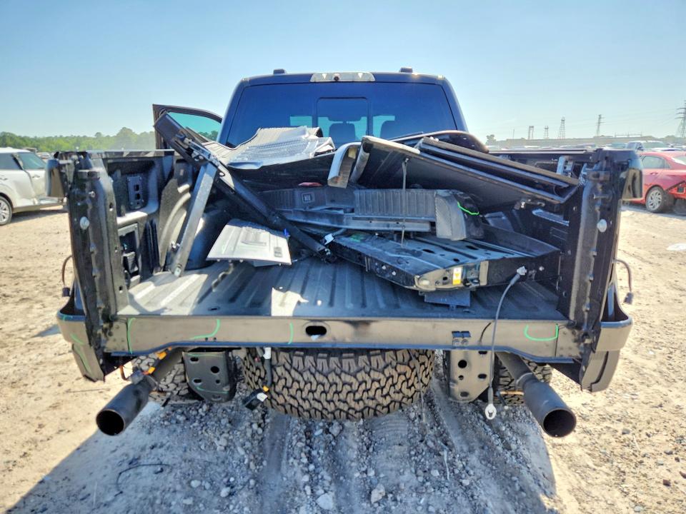 2025 Ford F-150 VIN 1FTFW1RG4SFA20492 COPART salvage auction — REAR END, TX - SALVAGE VEHICLE TITLE (P), sold $49,250 on 2026-09-29 (photo 6)