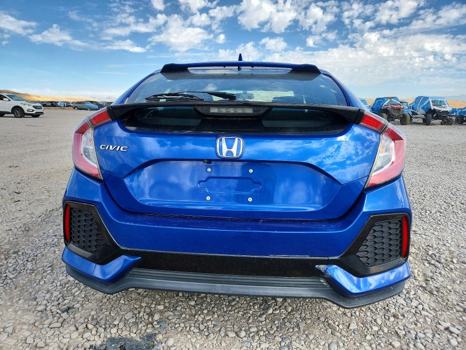 2017 Honda Civic VIN SHHFK7H22HU227172 COPART salvage auction — MINOR DENT/SCRATCHES, Ut - Cert Of Title-Rebuilt/Restored, sold $8,000 on 2026-08-21 (photo 6)