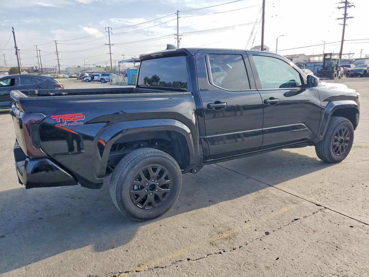 2025 Toyota Tacoma VIN 3TMLB5JN1SM169216 COPART salvage auction — Front End, CA - SALVAGE CERTIFICATE, sold $20,900 on 2026-08-20 (photo 3)