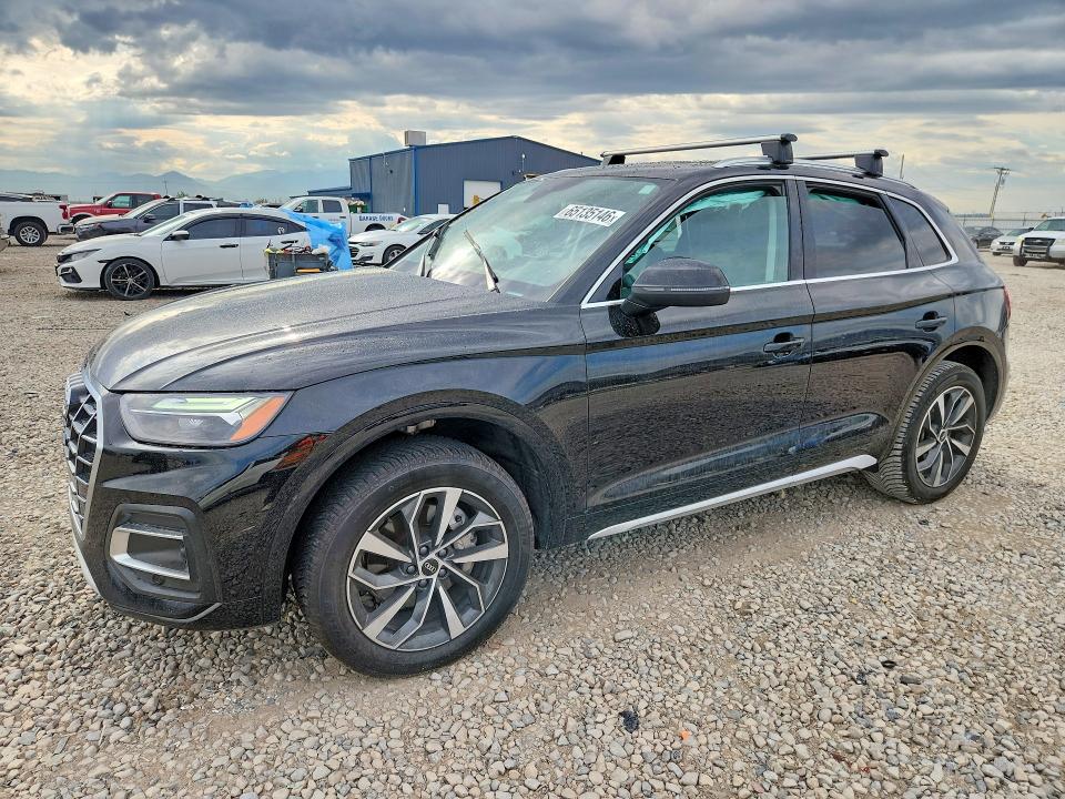 2021 Audi Q5 VIN WA1BAAFYXM2137251 — COPART salvage auction photo