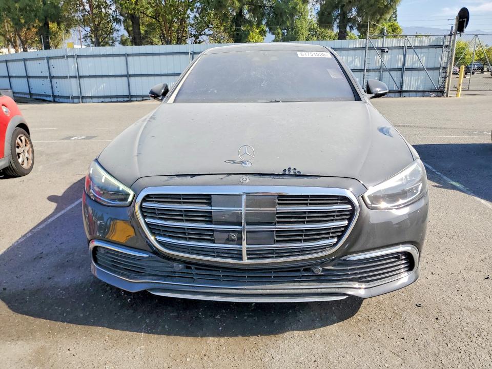 2024 Mercedes-benz S-klasse VIN W1K6G7GB4RA272411 COPART salvage auction — NORMAL WEAR, Ga - Certificate Of Title (P), sold $59,500 on 2026-08-25 (photo 5)