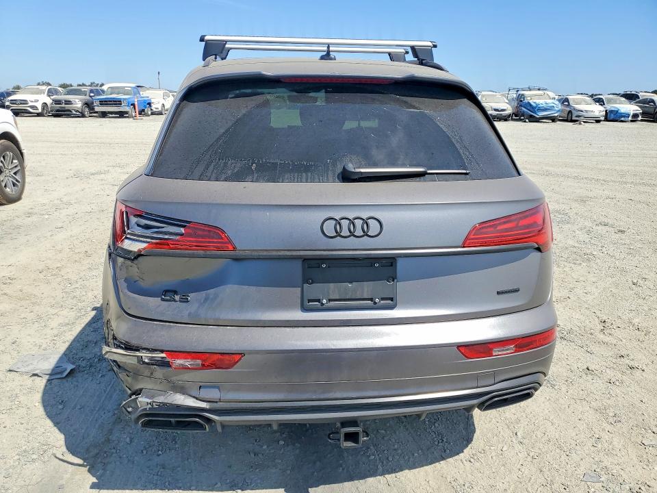 2021 Audi Q5 VIN WA1E2AFY2M2124455 COPART salvage auction — REAR END, Ca - Salvage Certificate, sold $17,500 on 2026-08-25 (photo 6)