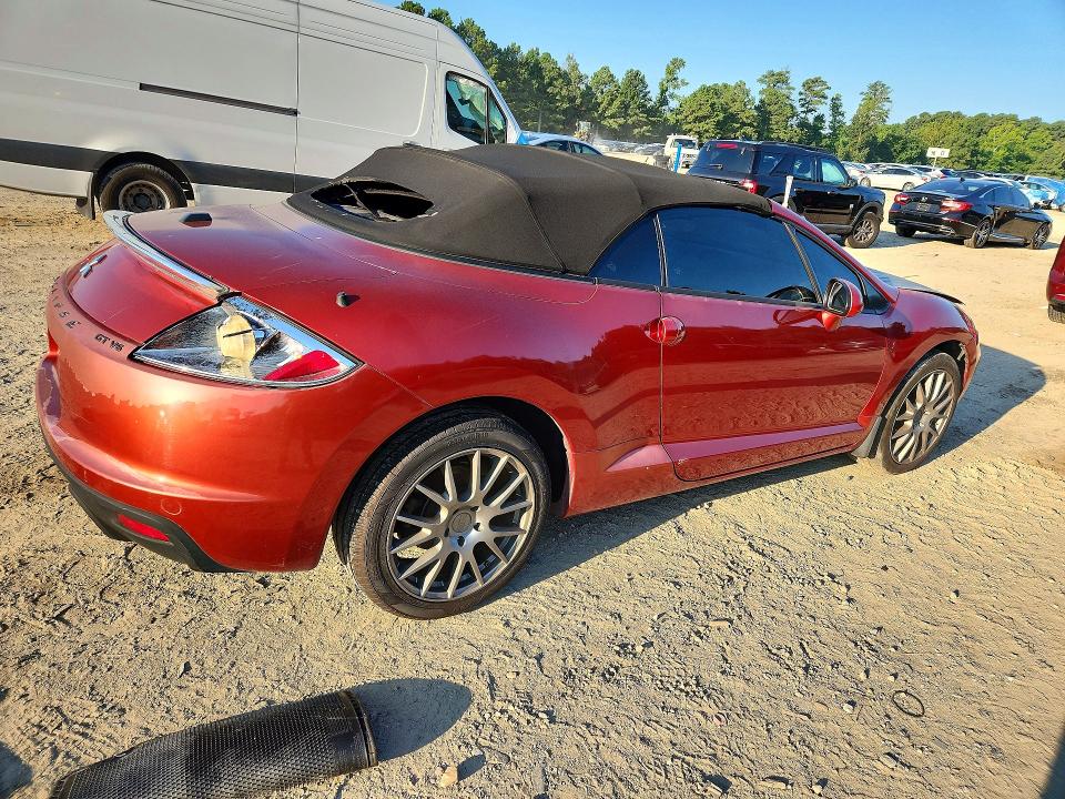 2009 Mitsubishi ECLIPSE VIN 4A3AL35T59E000377 COPART salvage auction — FRONT END, VA - CERT OF TITLE - SALVAGE, sold $200 on 2026-09-22 (photo 3)