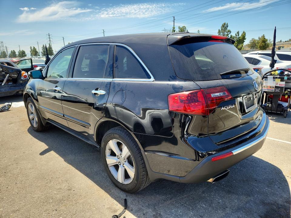 2012 Acura Mdx VIN 2HNYD2H26CH549978 COPART salvage auction — MECHANICAL, Ca - Dis/Dlr/Exp Only Clean Title, sold $1,250 on 2026-09-02 (photo 2)