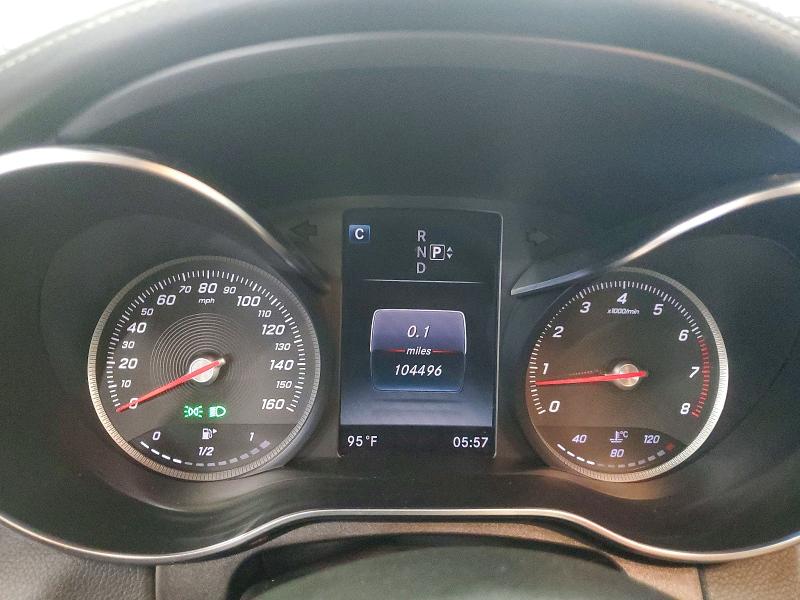 2015 Mercedes-benz C-klasse VIN 55SWF6GB4FU027052 COPART salvage auction — MINOR DENT/SCRATCHES, Md - Certificate Of Title (P), sold $9,900 on 2026-08-24 (photo 9)