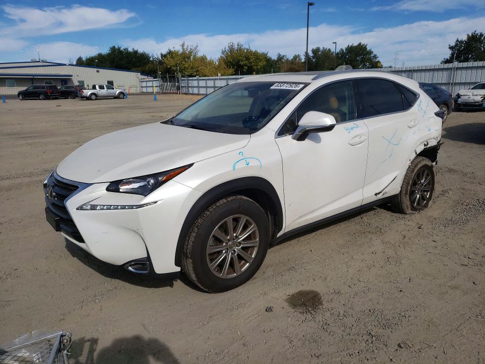 2015 Lexus Nx 200t VIN JTJBARBZ1F2033945 — COPART salvage auction photo