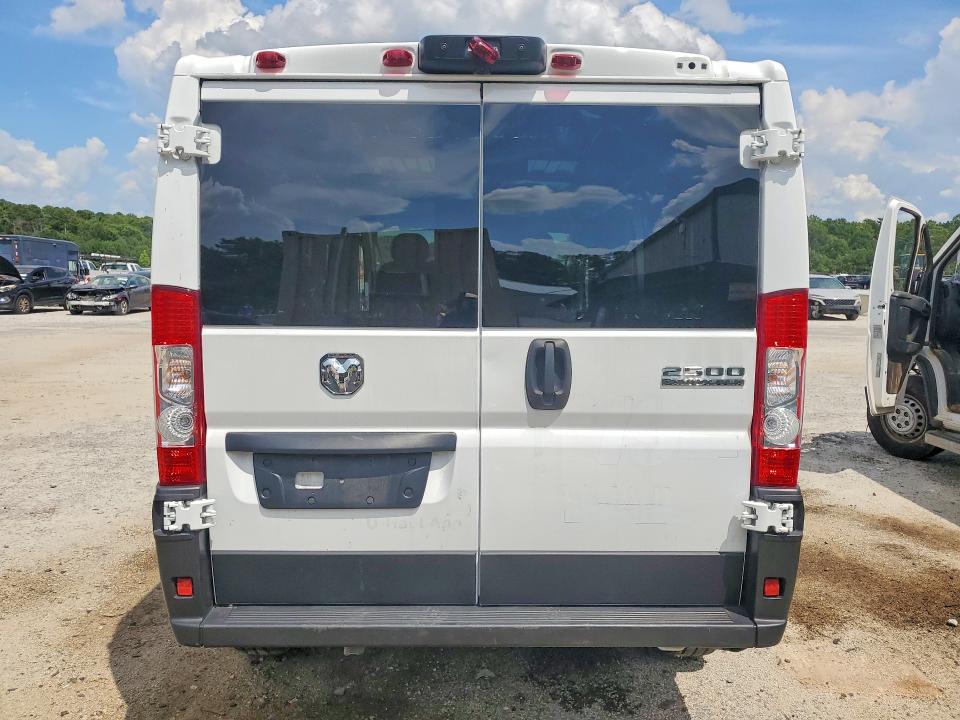 2025 Ram Promaster 2500 VIN 3C6LRVVG0SE542755 COPART salvage auction — FRONT END, Az - Certificate Of Title (P), sold $7,500 on 2026-08-20 (photo 6)