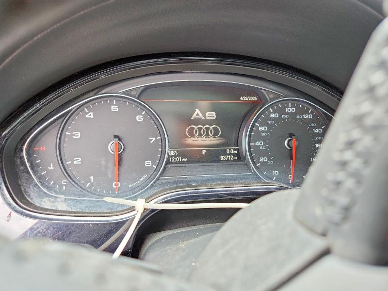 2016 Audi A8 VIN WAU34AFD6GN002394 COPART salvage auction — MECHANICAL, Fl - Certificate Of Title (P), sold $4,050 on 2026-08-27 (photo 9)