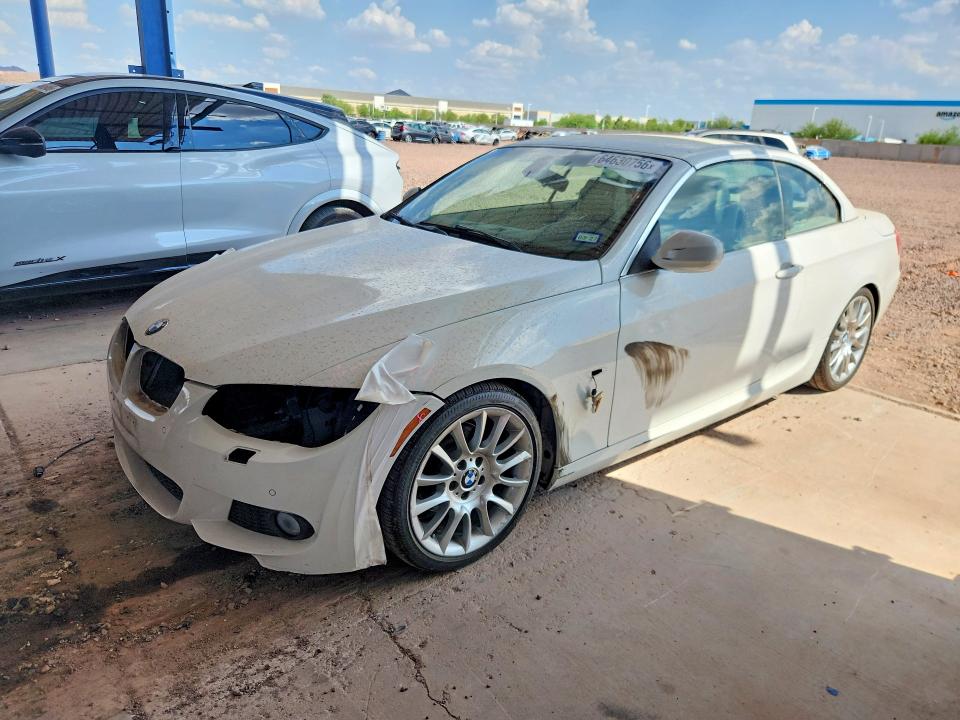 2012 BMW 3er VIN WBADW3C58CE824227 COPART salvage auction — FRONT END, AZ - CERT OF TITLE - SALVAGE, sold $2,850 on 2026-08-20 (photo 1)
