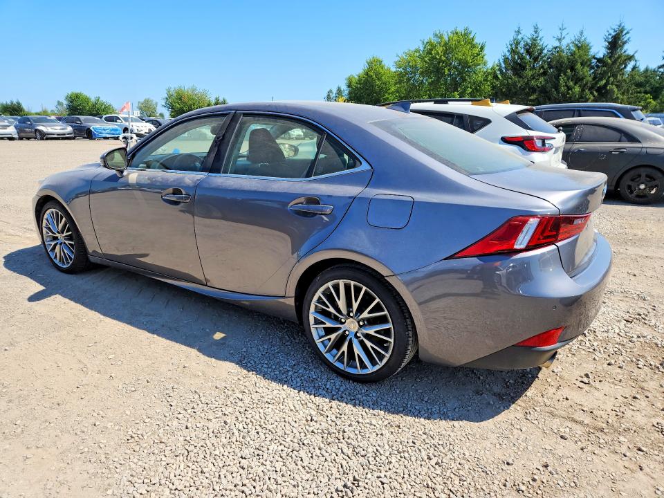 2015 Lexus Is 250 VIN JTHCF1D27F5021421 COPART salvage auction — FRONT END, ON - PERMIT NO BRAND - UNFIT, sold $8,500 on 2026-08-20 (photo 2)