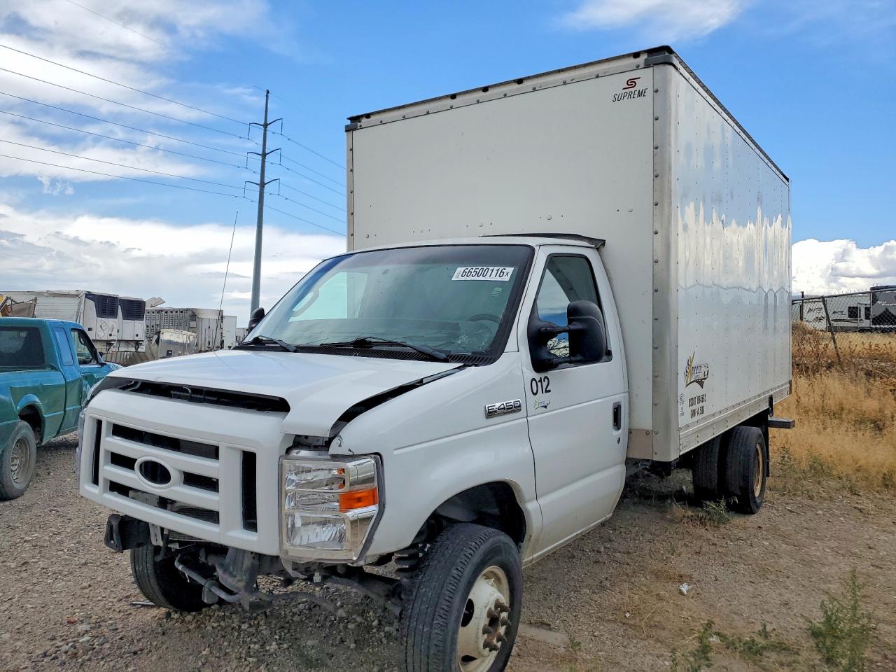 2022 Ford E-450 VIN 1FDXE4FN5NDC03018 — COPART salvage auction photo