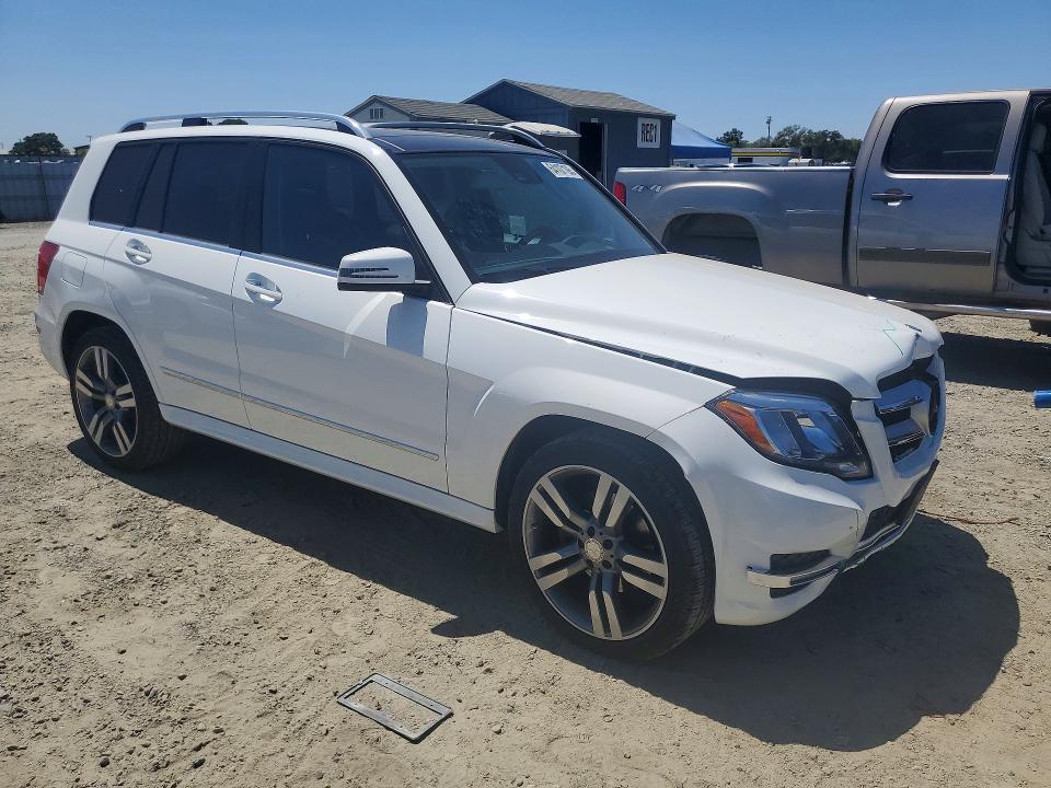 2015 Mercedes-benz Glk-klasse VIN WDCGG8JB5FG414023 COPART salvage auction — FRONT END, Ca - Salvage Certificate, sold $7,700 on 2026-08-18 (photo 4)
