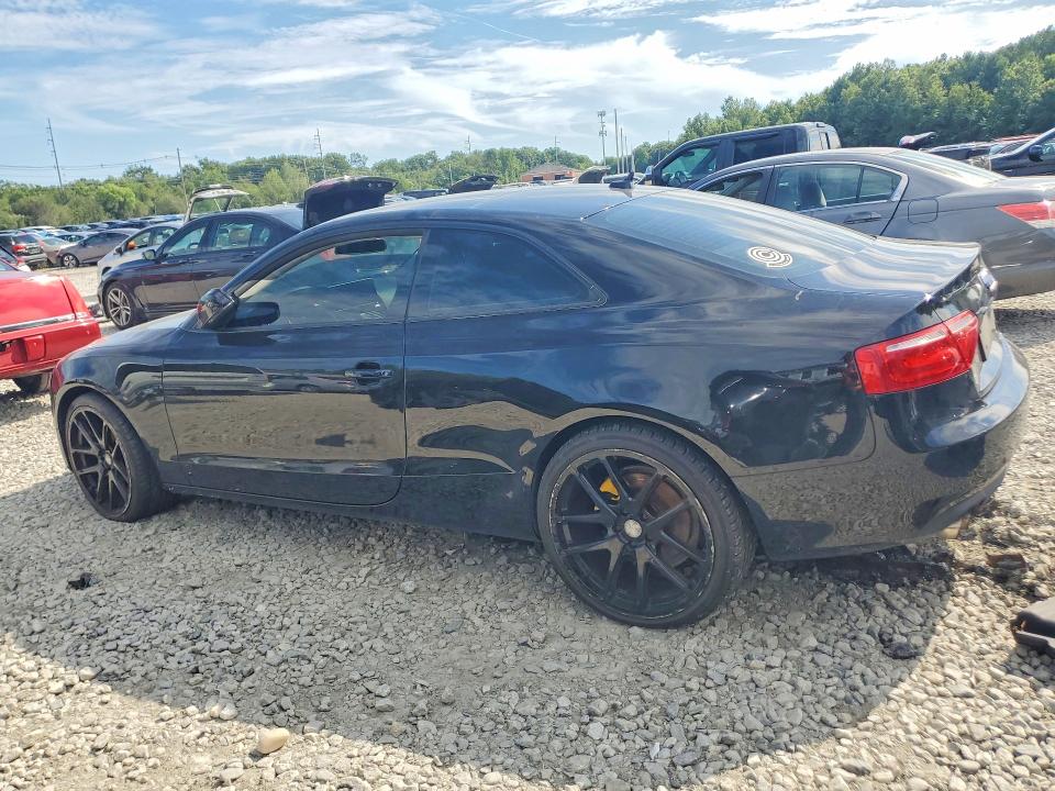 2011 Audi A5 VIN WAUCFAFR2BA021238 COPART salvage auction — WATER/FLOOD, MA - CERT OF TITLE-RECONSTRCTD FLD, sold $400 on 2026-08-14 (photo 2)