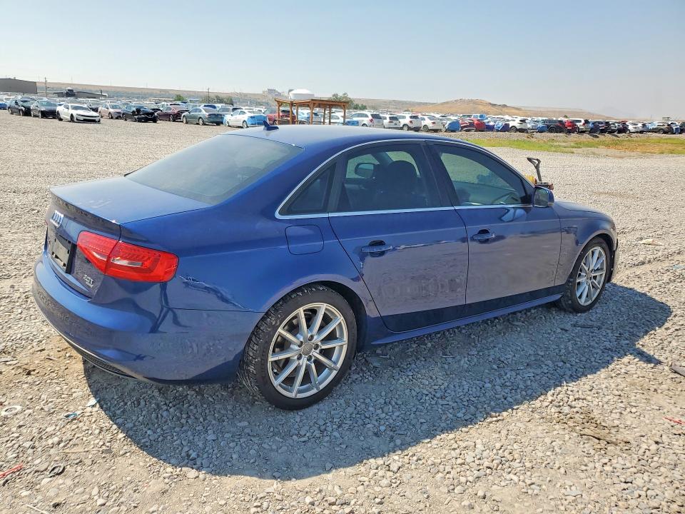 2014 Audi A4 VIN WAUFFAFL4EN042842 COPART salvage auction — FRONT END, Ut - Salvage Certificate, sold $999 on 2026-09-02 (photo 3)