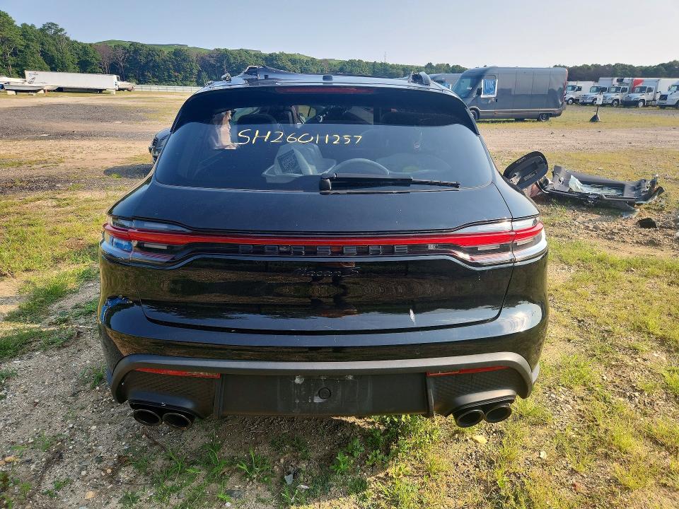 2024 Porsche Macan VIN WP1AG2A57RLB38294 COPART salvage auction — ALL OVER, NY - MV-907A SALVAGE CERTIFICATE, sold $14,000 on 2026-08-19 (photo 6)