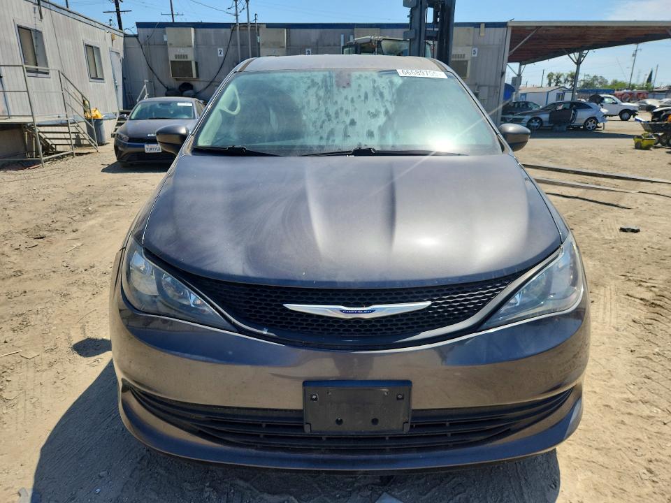 2018 Chrysler Pacifica VIN 2C4RC1AG3JR355736 COPART salvage auction — FRONT END, Ca - Dis/Dlr/Exp Only Clean Title, sold $1,650 on 2026-08-31 (photo 5)