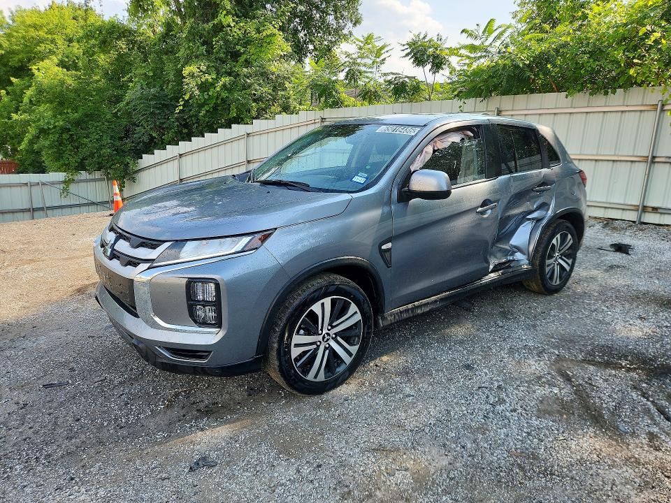 2026 Mitsubishi Outlander sport VIN JA4ARUAU7TU003231 COPART salvage auction — SIDE, TX - CERTIFICATE OF TITLE (P), sold $8,000 on 2026-08-24 (photo 1)