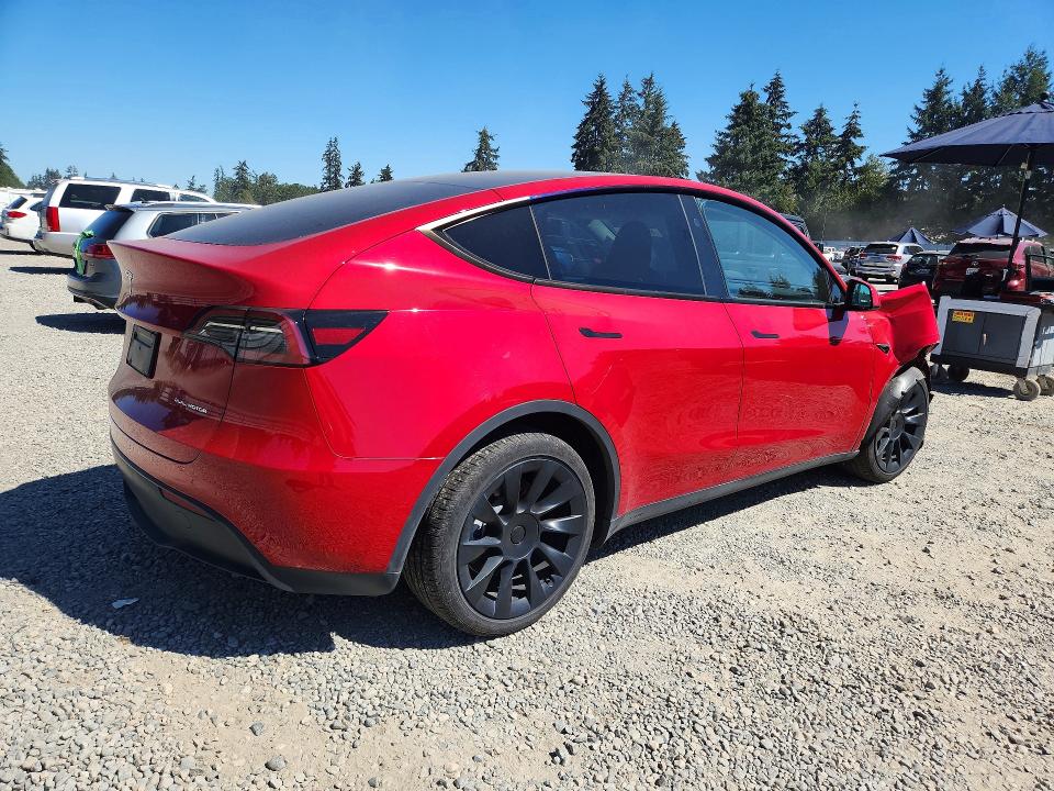 2023 Tesla Model y VIN 7SAYGDEE1PF922415 COPART salvage auction — FRONT END, Wa - Bill Of Sale, sold $8,400 on 2026-08-28 (photo 3)