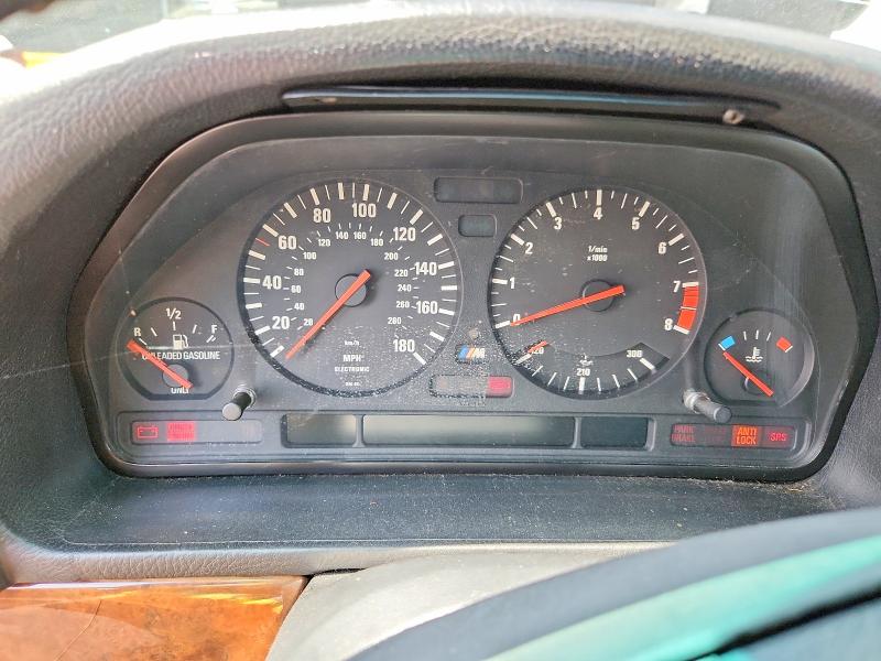 1991 BMW M5 VIN WBSHD9316MBK05650 COPART salvage auction — MECHANICAL, MD - CERTIFICATE OF TITLE, sold $5,300 on 2026-08-21 (photo 9)