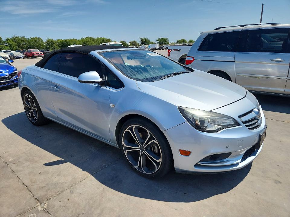 2016 Buick Cascada VIN W04WT3N55GG093763 COPART salvage auction — FRONT END, TX - CERTIFICATE OF TITLE, sold $2,400 on 2026-09-18 (photo 4)