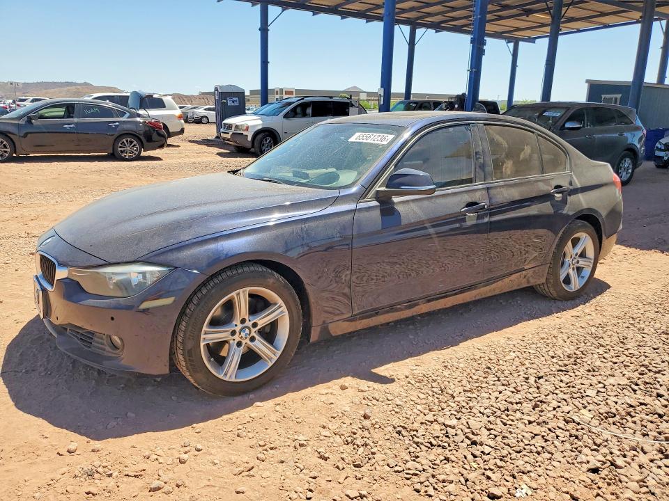 2013 BMW 3er VIN WBA3A5C55DJ461626 COPART salvage auction — FRONT END, Az - Cert Of Title - Salvage, sold $1,300 on 2026-09-03 (photo 1)