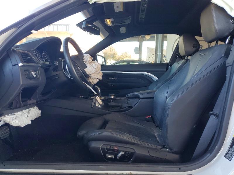 2016 BMW 4 series VIN WBA3N7C55GK227470 COPART salvage auction — FRONT END, Ca - Salvage Certificate, sold $725 on 2026-08-20 (photo 7)