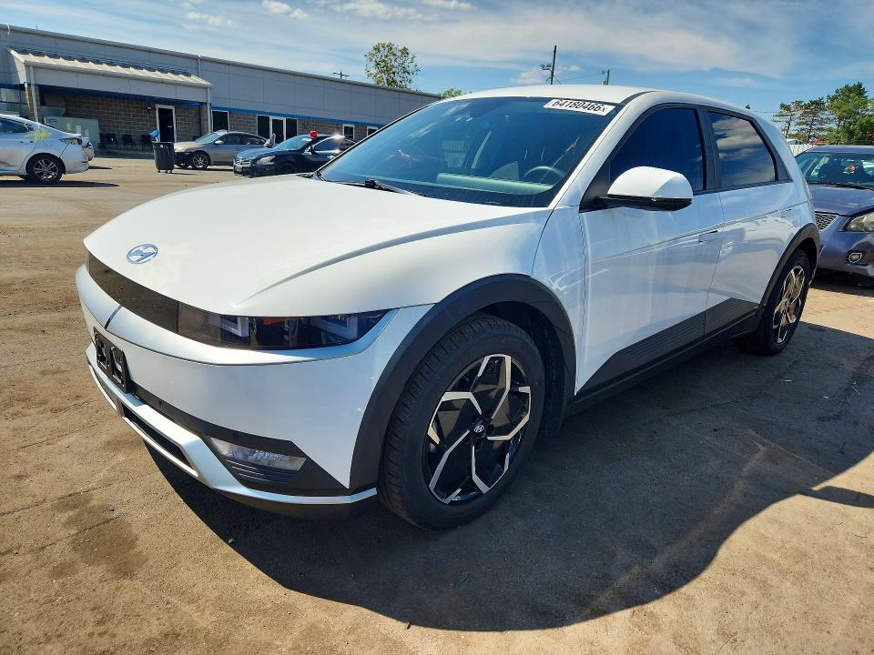 2023 Hyundai Ioniq VIN KM8KNDAF2PU154678 COPART salvage auction — FRONT END, Ct - Cert Of Title-Salvage, sold $14,700 on 2026-08-21 (photo 1)